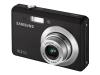 Samsung ES55 - Digital camera - compact - 10.2 Mpix - optical zoom: 3 x - supported memory: SD, SDHC, MMCplus - black