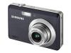 Samsung ES55 - Digital camera - compact - 10.2 Mpix - optical zoom: 3 x - supported memory: SD, SDHC, MMCplus - grey