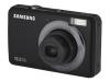 Samsung PL50 - Digital camera - compact - 10.2 Mpix - optical zoom: 3 x - supported memory: MMC, SD, SDHC, MMCplus - black