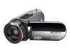 Samsung HMX-H106 - Camcorder - High Definition - Widescreen Video Capture - 2.2 Mpix - optical zoom: 10 x - supported memory: SD, SDHC - flash card - black