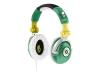 Skullcandy SK Pro - Headphones ( ear-cup ) - white, emerald