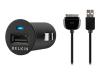 Belkin Micro USB CLA + Cable - Battery charger - car
