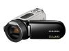Samsung HMX-H100 - Camcorder - High Definition - Widescreen Video Capture - 2.2 Mpix - optical zoom: 10 x - supported memory: SD, SDHC - flash card - black