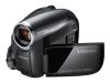 Samsung VP-DX200 - Camcorder - Widescreen Video Capture - 800 Kpix - optical zoom: 34 x - DVD-R (8cm), DVD-RW (8 cm), DVD-R DL (8 cm) - black
