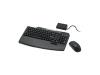 IBM - Keyboard - wireless - mouse - USB wireless receiver - black