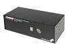StarTech.com 4 Port VGA Dual Monitor KVM Switch with PS/2 - KVM switch - PS/2 - 4 ports - 1 local user external