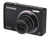Samsung PL65 - Digital camera - compact - 12.2 Mpix - optical zoom: 5 x - supported memory: MMC, SD, SDHC, MMCplus - black