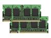Apple - Memory - 2 GB ( 2 x 1 GB ) - SO DIMM 200-pin - DDR2 - 667 MHz / PC2-5300
