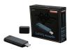 Sitecom WL 321 Wireless 300N XR USB Gaming Adapter - Network adapter - Hi-Speed USB - 802.11b, 802.11g, 802.11n (draft)