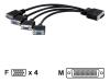 Matrox - Display cable - 60 PIN LFH (M) - HD-15 (F)