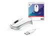 Trust Mini Travel Mouse - Mouse - optical - 3 button(s) - wired - USB - silver