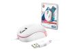 Trust Micro Mouse for Netbook - Mouse - optical - 3 button(s) - wired - USB - pink