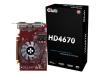 Club 3D HD 4670 - Graphics adapter - Radeon HD 4670 - PCI Express 2.0 x16 - 512 MB GDDR3 - Digital Visual Interface (DVI) ( HDCP ) - HDTV out