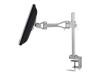 NewStar FPMA-D1020 - Mounting kit ( articulating arm, desk clamp mount, pole, interface bracket ) for LCD display - silver - screen size: 10