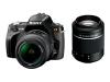 Sony a (alpha) DSLR-A230Y - Digital camera - SLR - 10.2 Mpix - Sony DT 18-55mm and 55-200mm lenses - optical zoom: 3 x - supported memory: SD, MS PRO Duo, SDHC