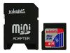 takeMS - Flash memory card - 4 GB - miniSD