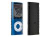 Philips HybridShell DLA71028 - Case for digital player - silicone, polycarbonate - clear with black back - iPod nano (4G)