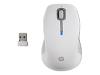 HP Wireless Comfort Mobile Mouse - Mouse - laser - wireless - USB - USB wireless receiver - silver