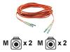 Matrox - Network cable - LC multi-mode (M) - LC multi-mode (M) - 5 m - fiber optic