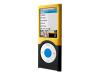 Belkin Fuse Interlock - Case for digital player - polycarbonate - black, yellow - iPod nano (4G)