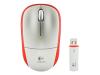 Logitech Wireless Mouse M205 - Mouse - optical - wireless - RF - USB wireless receiver - orange