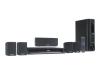 Panasonic SC-PT470 - Home theatre system with iPod cradle - 5.1 channel - black
