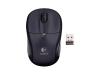 Logitech Wireless Mouse M305 - Mouse - optical - wireless - 2.4 GHz - USB wireless receiver - dark silver