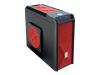 Chieftec Dragon Series CH-07B-R - Tower - extended ATX - no power supply - black / red - USB/Audio/E-SATA