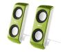 Trust Portable Notebook Speakers - Portable speakers - USB - lime green