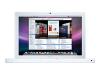 Apple MacBook - Core 2 Duo 2.13 GHz - RAM 2 GB - HDD 160 GB - DVDRW (R DL) - GF 9400M Shared Video Memory (UMA) - Gigabit Ethernet - WLAN : 802.11 a/b/g/n (draft), Bluetooth 2.1 EDR - MacOS X 10.5 - 13.3