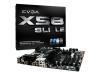 eVGA X58 SLI LE - Motherboard - ATX - iX58 - LGA1366 Socket - Serial ATA-300 (RAID) - Gigabit Ethernet - High Definition Audio (8-channel)