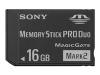 Sony - Flash memory card - 16 GB - Memory Stick PRO Duo Mark2