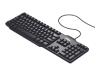 Dell USB Keyboard - Keyboard - USB - 105 keys - black