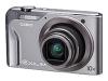 Casio EXILIM Hi-Zoom EX-H10 - Digital camera - compact - 12.1 Mpix - optical zoom: 10 x - supported memory: SD, SDHC - silver