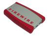 Macally - Hard drive adapter - 2 Channel - IDE - 50 MBps - FireWire - grey, red