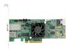 HighPoint RocketRAID 4321 - Storage controller (RAID) - 8 Channel - SATA-300 / SAS low profile - 300 MBps - RAID 0, 1, 3, 5, 6, 10, 50, JBOD - PCI Express x8