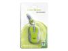 Sweex Mini Optical Mouse USB - Mouse - optical - wired - USB - lime green
