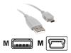 StarTech.com Mini USB 2.0 Cable - A to Mini B - Data cable - USB - 4 PIN USB Type A (M) - mini-USB Type B (M) - 3.1 m