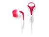 Creative EP-430 - Headphones ( in-ear ear-bud ) - red