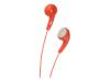 JVC HA F140R Gumy phones - Headphones ( ear-bud ) - red