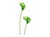JVC HA FX34-GN Marshmallow - Headphones ( in-ear ear-bud ) - green