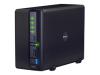 Synology Disk Station DS209+II - NAS - 0 GB - Serial ATA-300 - RAID 0, 1, JBOD - Gigabit Ethernet