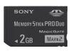 Sony - Flash memory card - 2 GB - Memory Stick PRO Duo Mark2