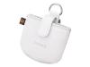 Sony LCS LC1AM/W - Soft case for lens cap - polyester, polyurethane - white
