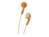 JVC HA F130-D-E - Headphones ( ear-bud ) - orange