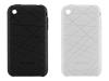 Belkin Grip Vector Duo - Case for cellular phone - silicone - clear, caviar - Apple iPhone 3G S, Apple iPhone 3G (pack of 2 )