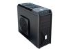 Chieftec Dragon Series CH-07B-B - Tower - extended ATX - no power supply - black - USB/Audio/E-SATA