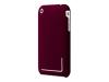 Belkin Micra Flex - Case for digital player - garnet - iPhone