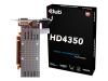 Club 3D HD 4350 Low Profile Edition - Graphics adapter - Radeon HD 4350 - PCI Express 2.0 x16 low profile - 512 MB GDDR2 - Digital Visual Interface (DVI), HDMI ( HDCP )