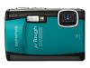 Olympus [MJU:] TOUGH-6010 - Digital camera - compact - 12.0 Mpix - optical zoom: 3.6 x - supported memory: xD-Picture Card, microSD, microSDHC - blue turquoise